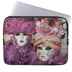 Purple Carnival costume, Venice Laptop Sleeve