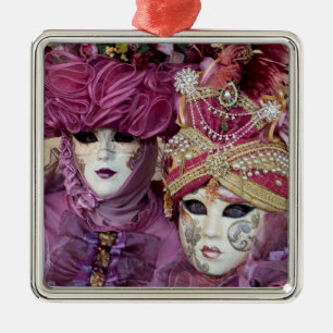 Purple Carnival costume, Venice Metal Tree Decoration