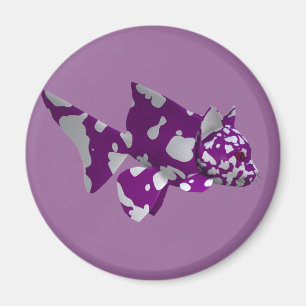 Purple Catfish Magnet