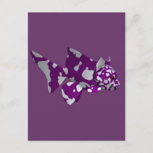 Purple Catfish Postcard