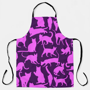 Purple Cats Apron