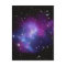 Purple Celestial Space Photo Blank