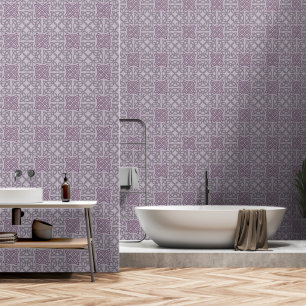 Purple Celtic Knot Pattern Wallpaper