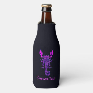 Purple Celtic Knot Scorpion Bottle Cooler