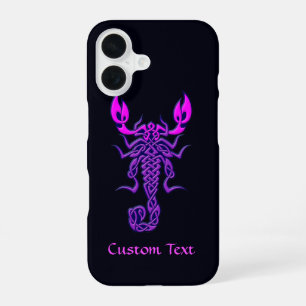 Purple Celtic Knot Scorpion iPhone 16 Case