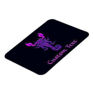 Purple Celtic Knot Scorpion Magnet