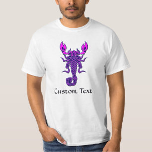Purple Celtic Knot Scorpion T-Shirt