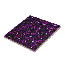 Purple Ceramic Tile