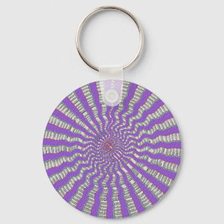 Purple Chakra - Cool Purple Breeze Key Ring