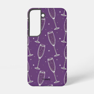Purple Champagne Moment Galaxy S22 Case