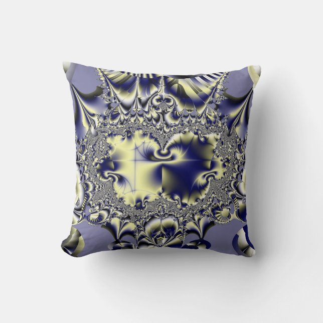 Purple Chaos Cushion (Front)