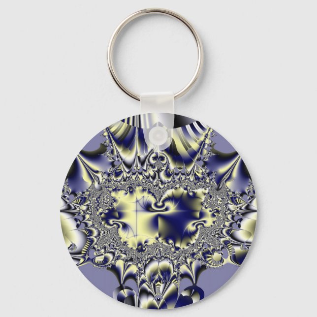 Purple Chaos Key Ring (Front)