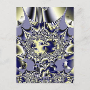 Purple Chaos Postcard