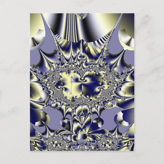 Purple Chaos Postcard (Front)