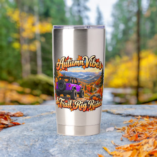 Purple_Chasing Fall Colours Smoky Mt Insulated Tumbler
