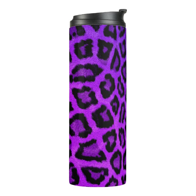 Purple Cheetah Tumbler (Rotated Left)