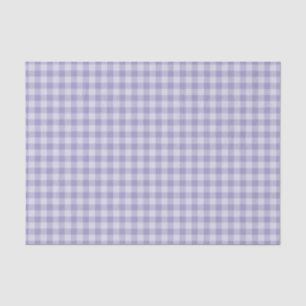 Purple Chequerboard Pattern Tissue Paper