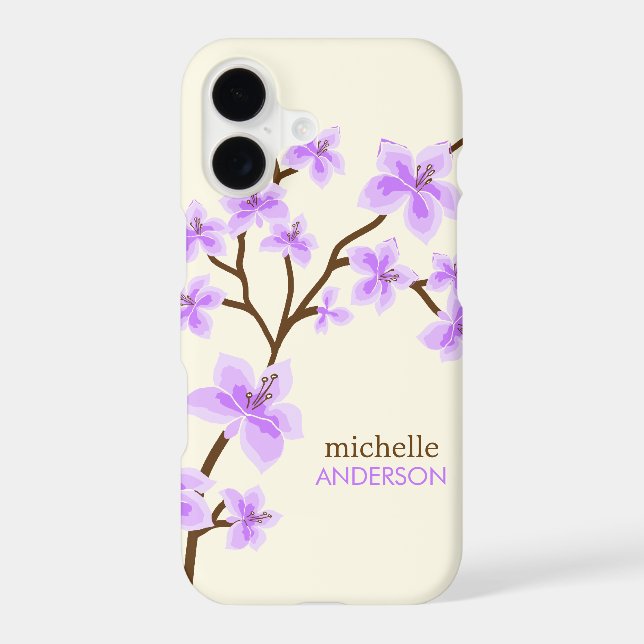 Purple Cherry Blossoms Tree (Back)