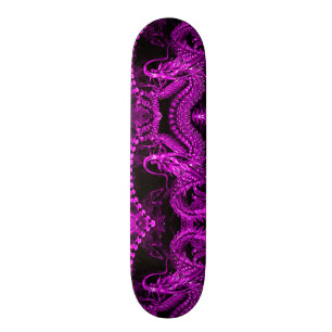 Purple Chinese Emperor Dragon Pro Board Skateboard