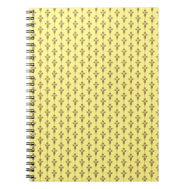 Purple Christian Cross Notebook (Front)