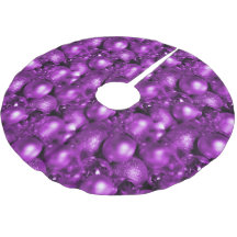 Purple Christmas Baubles