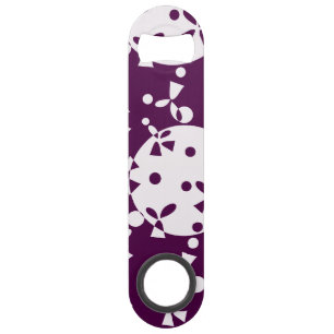 Purple Christmas Bells Holiday Pattern
