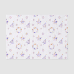 Purple Christmas Tissue Paper