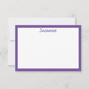 Purple Classic Card