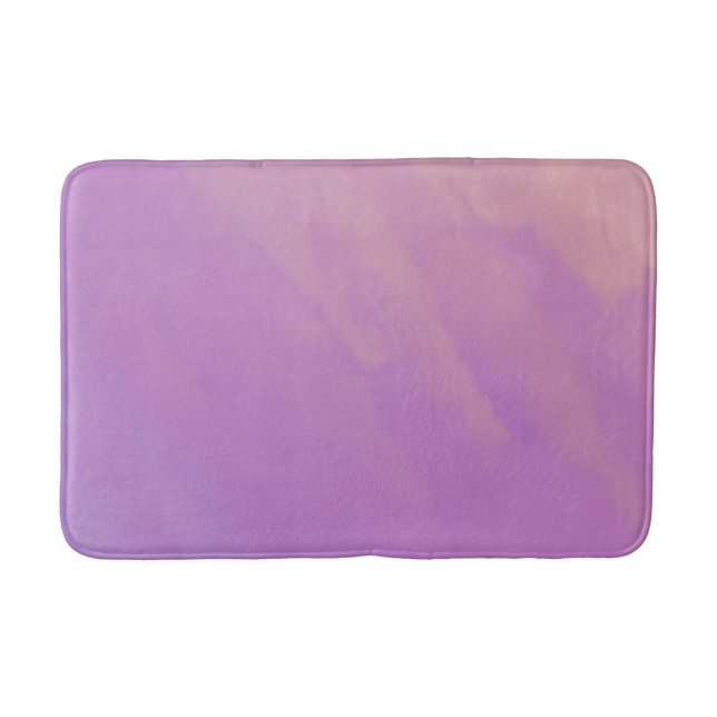 Purple Clouds at Twilight  Bath Mat (Front)