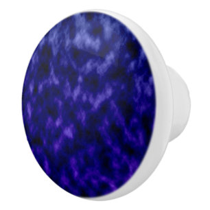 Purple Clouds Ceramic Knob