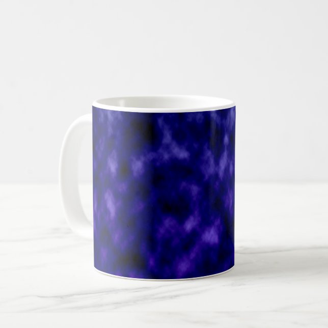 Purple Clouds Coffee Mug (Front Left)