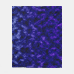 Purple Clouds Fleece Blanket