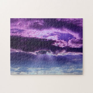 Purple Clouds Puzzle