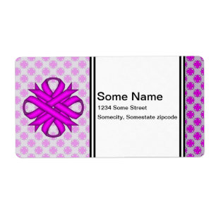 Purple Clover Ribbon by Kenneth Yoncich