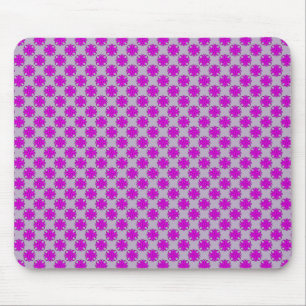 Purple Clover Ribbon by Kenneth Yoncich Mouse Mat