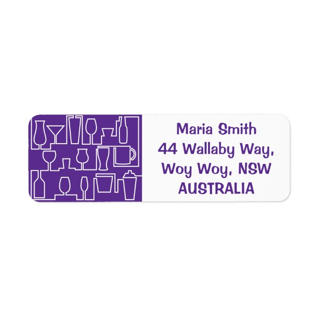 Purple cocktail party (Front)