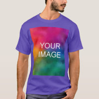 Purple Colour Custom Add Image Logo Personalise