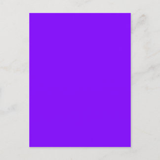 Purple Colour Customised Designer Postcard