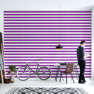 Purple Coloured Stripes Design  Wallpaper