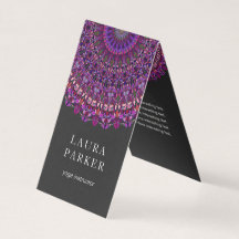 Purple Colourful Floral Mandala