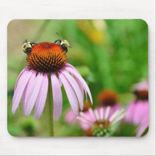 Purple Cone Flower Mouse Mat