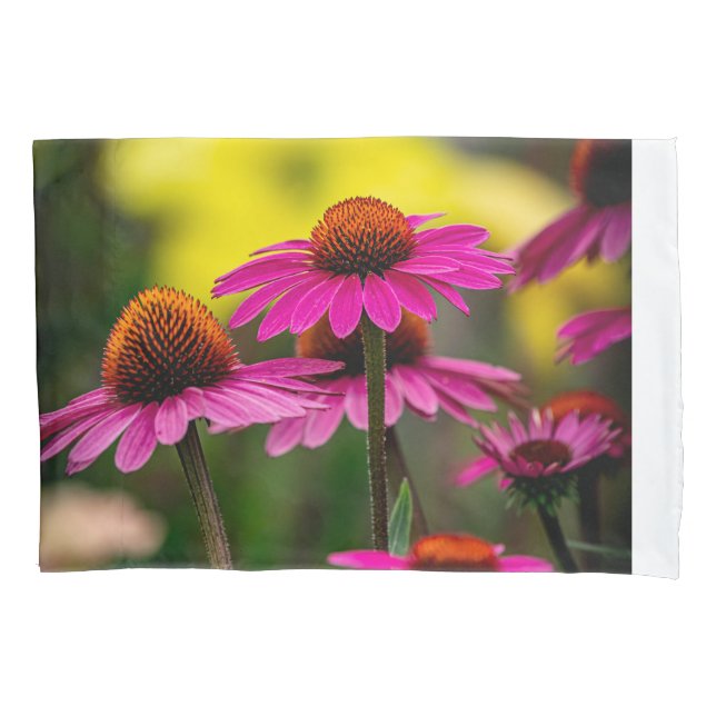 Purple Coneflower Pillowcase (Front)