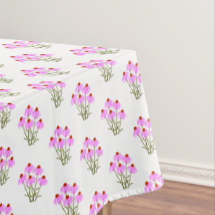 Purple Coneflowers Tablecloth