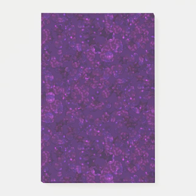 Purple confetti post-it notes (Front)