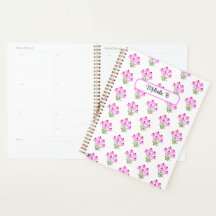 Purple Cornflowers Planner
