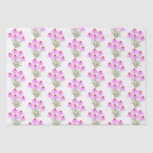 Purple Cornflowers Tissue Paper