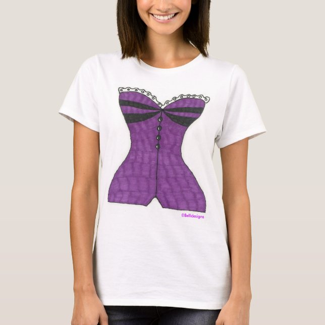 Purple Corset T-Shirt (Front)