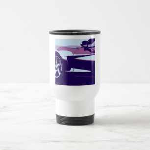 Purple Corvettes Travel Mug