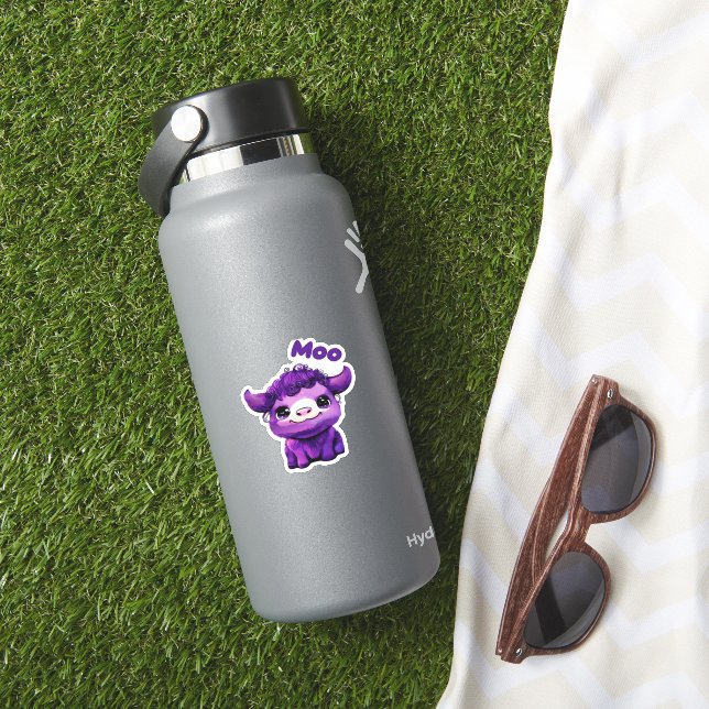 Purple Cow Oversized T-Shirt (HydroFlask Insitu)
