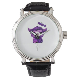 Purple Cow Oversized T-Shirt Watch